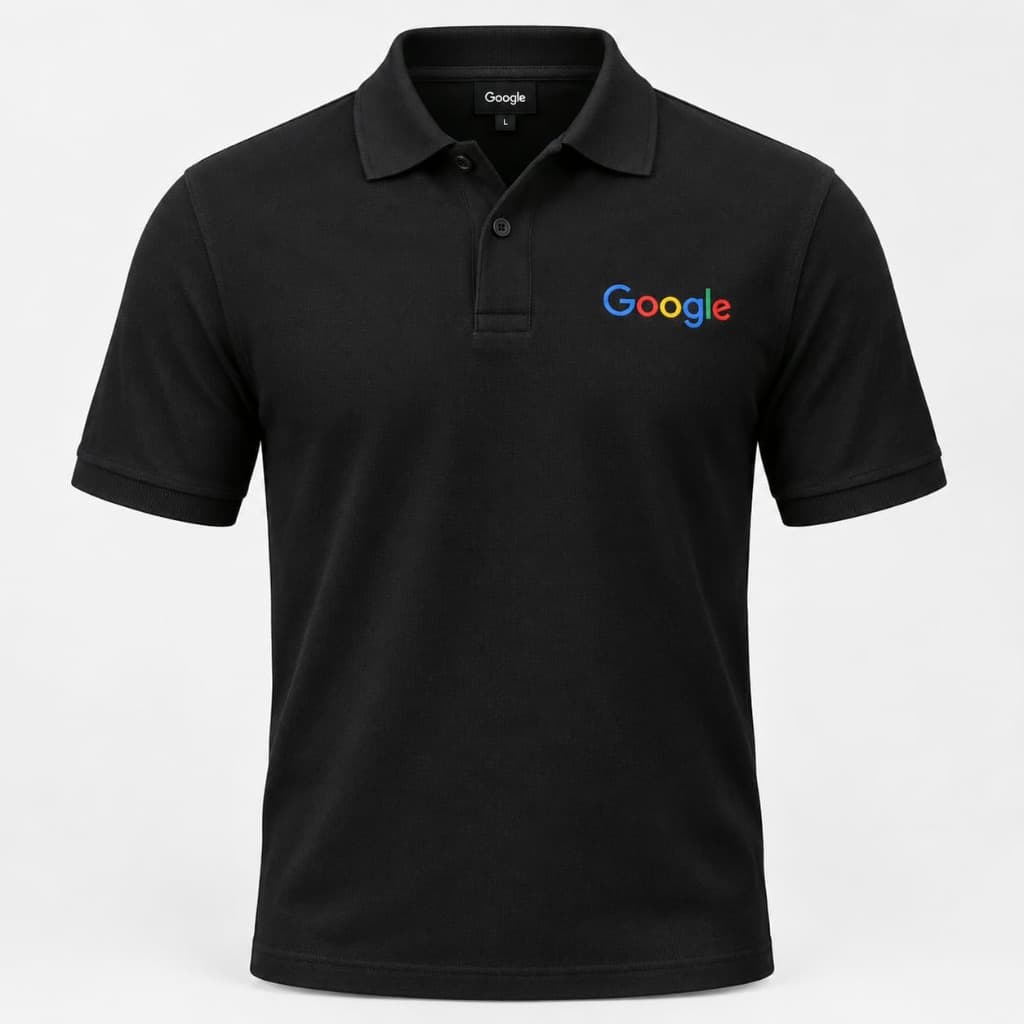 GOOGLE T SHIRT BLACK