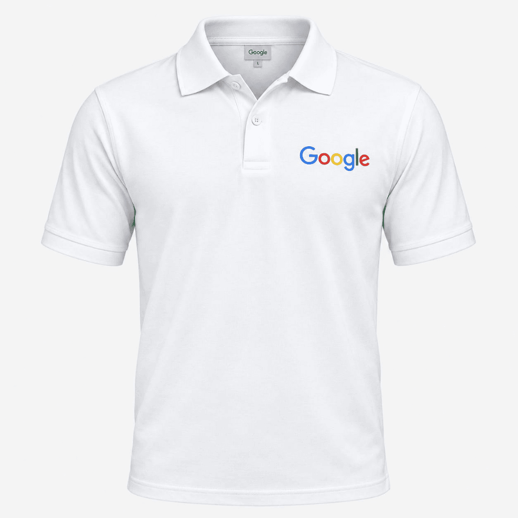 GOOGLE T SHIRT WHITE
